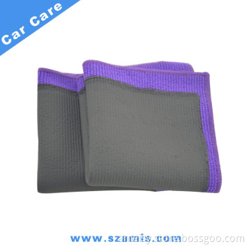 16*16cm Microfiber Cloth Car Cleaning Fine Grade Magic Clay Bar Towel